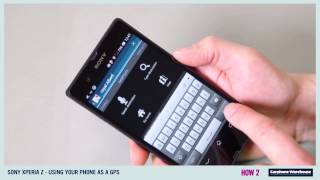 SONY XPERIA Z / HOW 2 Use your phone as a GPS? screenshot 4