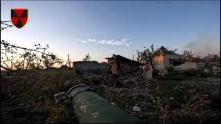 Ukraine - XX.09.2023. A Ukrainian Soldier Uses An RPV-16 Thermobaric Rocket Launcher In The Battle.