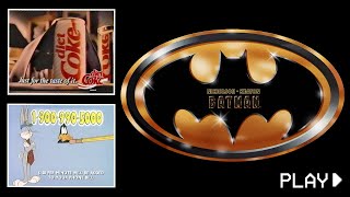 Warner Home Video: Batman | (VHS) Intro & Opening - 1989