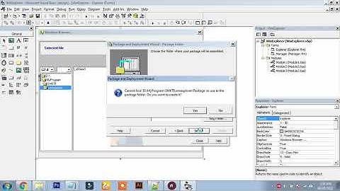 Belajar Membuat File Exe dan File Setup VB6: Membuat FIle Setup (Package and Development)
