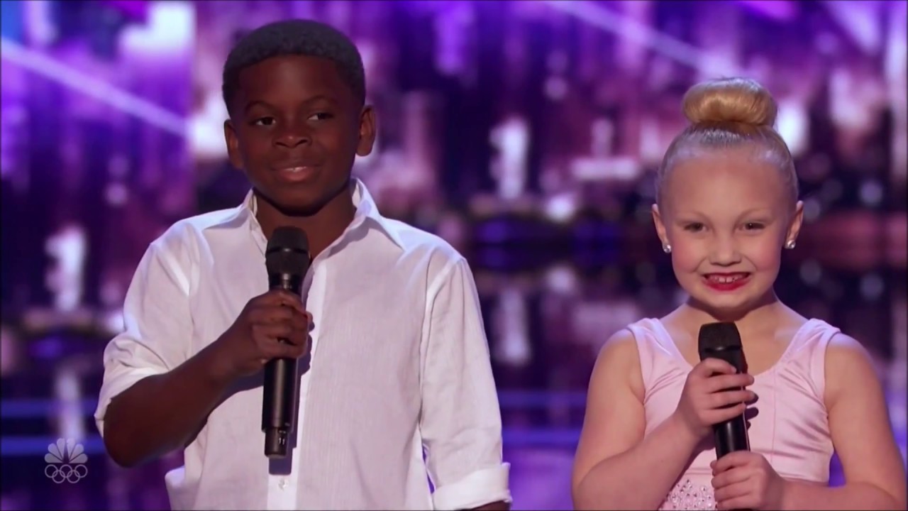 Artyon and Paige Are a Mini Heidi & Seal Love Duo on America's Got Talent!