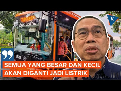 Bus TransJakarta Akan Berubah Jadi Bus Listrik pada 2030