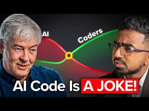 Thumbnail for Microsoft Lead: "AI will NEVER Replace Coders, Here's Why"