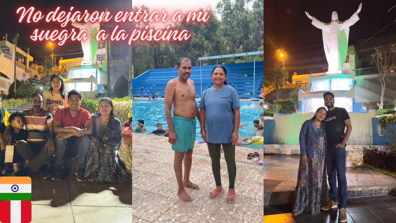 TODO LO QUE HICIMOS PARA QUE MI SUEGRA HINDÚ ENTRE A LA PISCINA 🥹🇵🇪🇮🇳