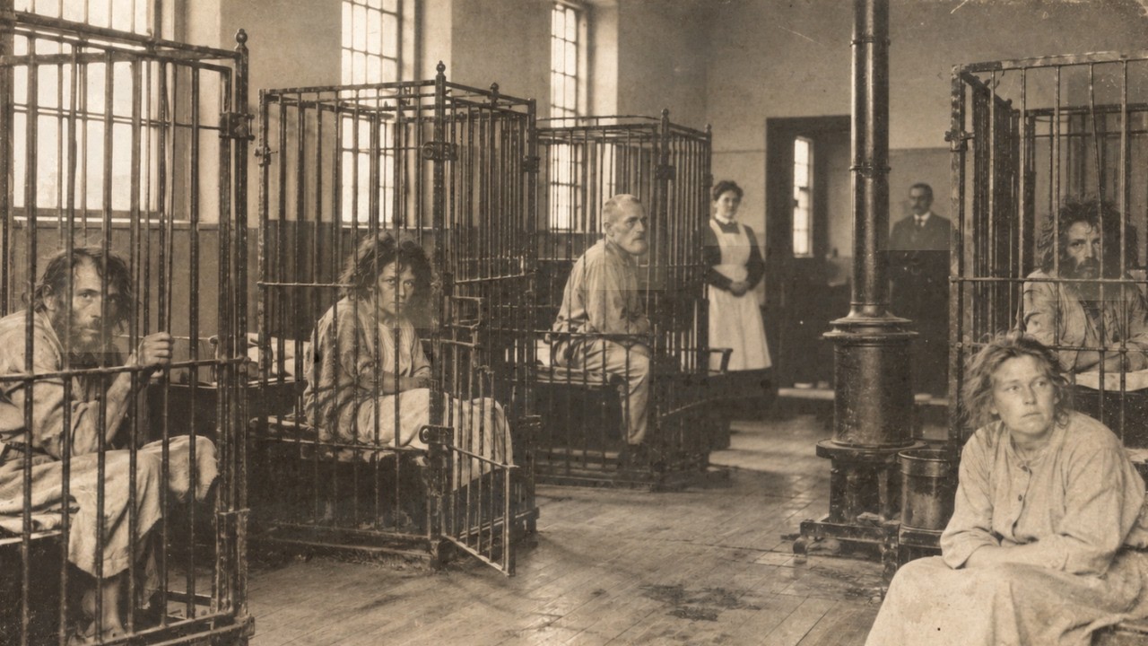 1893, West Virginia) The Most Deranged Asylum History Ever Buried — The Patients Were Held In Cages