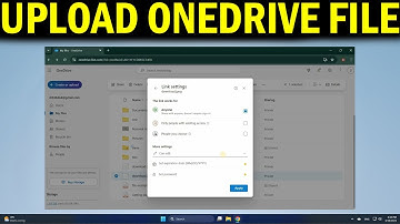 How To Upload File In Onedrive And Shared Link