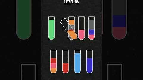 water sort puzzle level 96| walkthrough solution|Mini Gamer World
