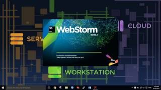 Hello world in node js (JetBrains WebStorm) Wealth