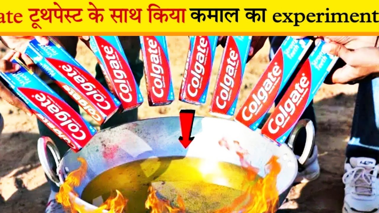 🪥colgate Vs Hot oil 🔥🔥