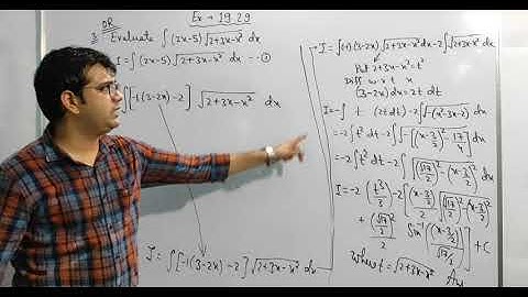 Maths Class XII //CH. 19(INDEFINITE INTEGRALS) //Ex. 19.29(R.D.Sharma)
