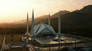 panorama of faisal mosque with people at sunset ti 2023 11 27 05 15 12 utc