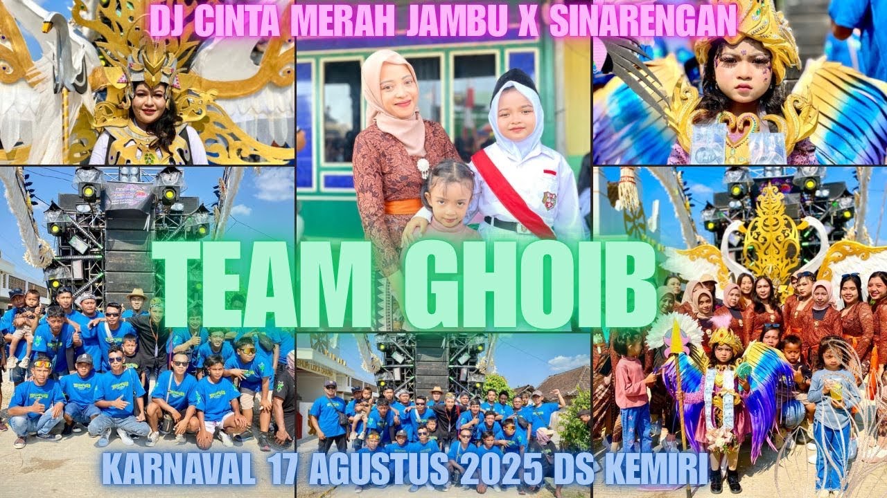 CINTA MERAH JAMBU X SINARENGAN | KARNAVAL 17 AGUSTUS 2025 DS KEMIRI