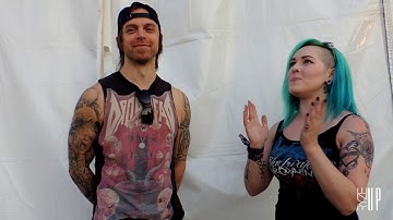Bullet For My Valentine Matt Tuck Interview | Carolina Rebellion 2016 | Backstage Conversations