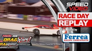Tyler Jenkins Camaro Wreck Pro Nitrous -PDRA Drag Wars 2018