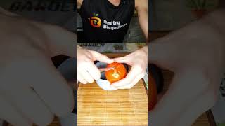 🍅 Лёгкий способ очистить помидоры от кожицы #shorts