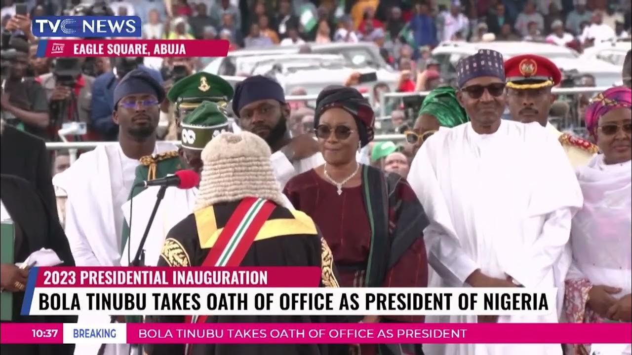 Exclusive Moments of 16th President of Nigeria, Bola Tinubu at the Inauguration