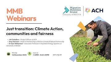 MMB Webinar  Just Transition