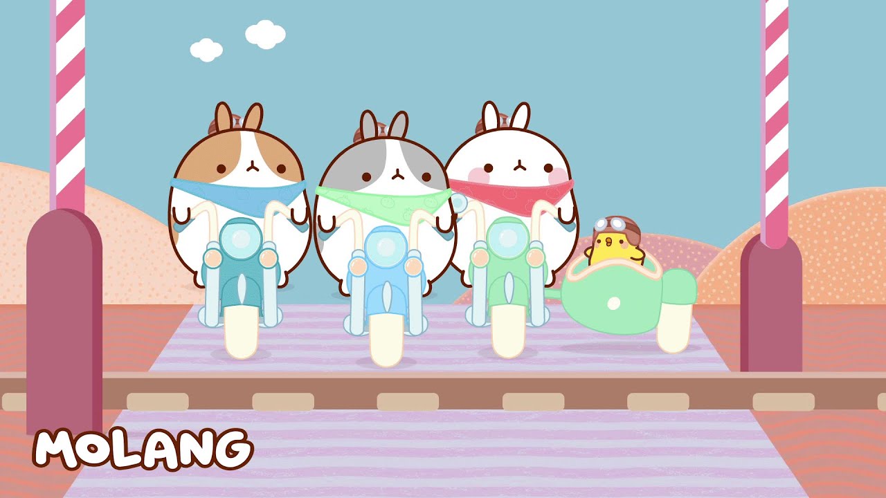 バンダナ🏍️ Molang | クライベイビーズ | Cry Babiesと友達の日本語 | 子供向けビデオ | アニメーションとカートゥーン