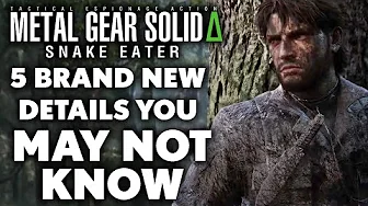 Metal Gear Solid: Delta - Snake Eater - 5 BRAND NEW Details You Need To Know thumbnail