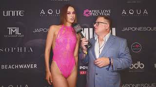 Model Tayler Wears Cirone Swim At Art Hearts Fashion Week In Miami Part Slo Mo