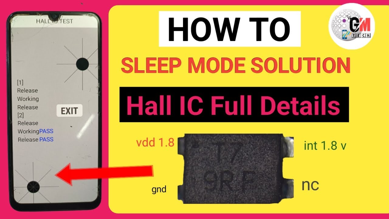 Samsung a20,a30,a50, Sleep Mode Solution (After Lock Display Not Working) Hall Ic Full Details