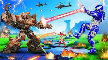 Tractor Robot Vs Vir JCB Robot Vs Safed Sher |Remote Wala Cartoon|Robot Wala Cartoon|Robot Cartoon|