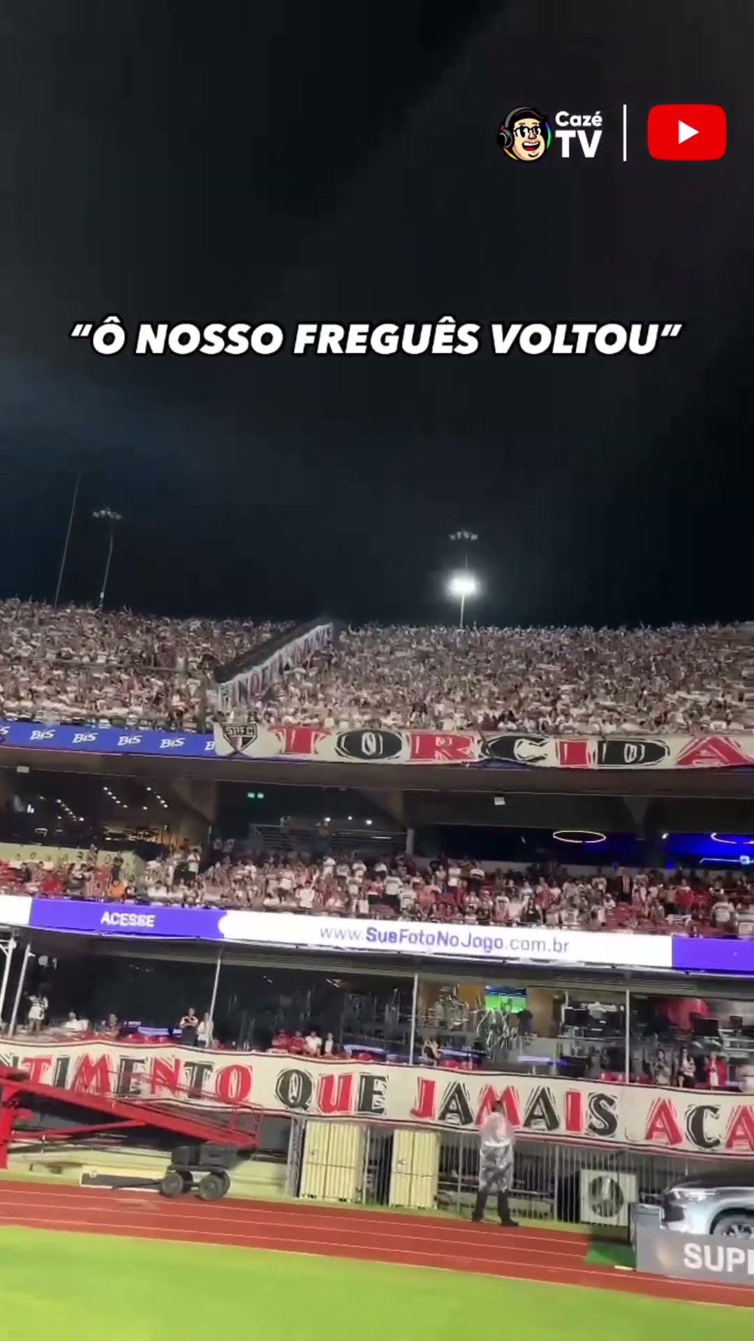 E A TORCIDA DO SÃO PAULO PROVOCOU! ??? #PaulistãoNaCazéTV #PaulistãoNoYouTube