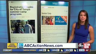 Registration begins for City of Tampa summer camp programs