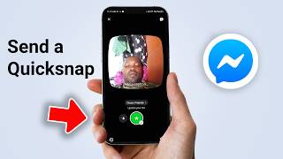 Как отправить быстрый снимок (Quicksnap) в Facebook Messenger screenshot 5
