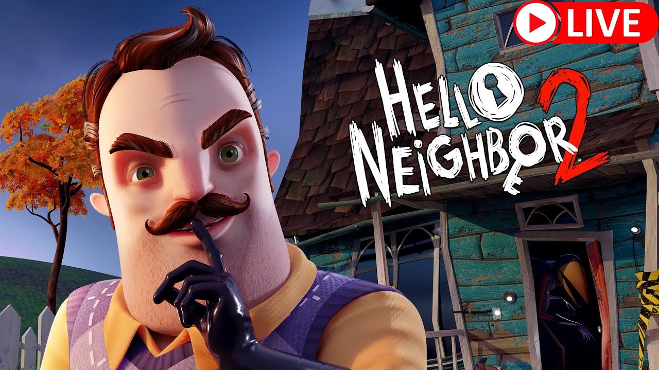 [🔴LIVE] MENGUNGKAP RAHASIA SI OM | HELLO NEIGHBOR 2 INDONESIA - YouTube