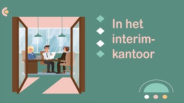 Gesprek in het uitzendbureau / interimkantoor (#NT2, #learndutch, Waystage, A2, 1.2)