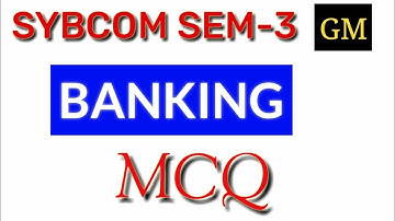 Bcom Sem-3 Banking Imp Mcq | Gujarati Mediuam