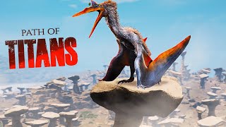 The BRUTAL Quetzalcoatlus Survival Experience in Path of Titans