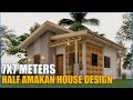 7X7.5 METERS HALF AMAKAN W/ 2 BEDROOM