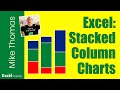Excel Basics: Stacked Column Charts Explained (Including a Demo of How to Create One)