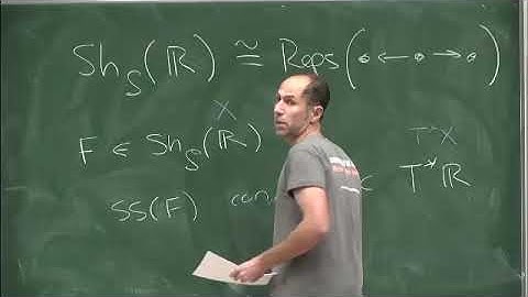 Prof. Eric Zaslow | Ribbon Graphs and Mirror Symmetry