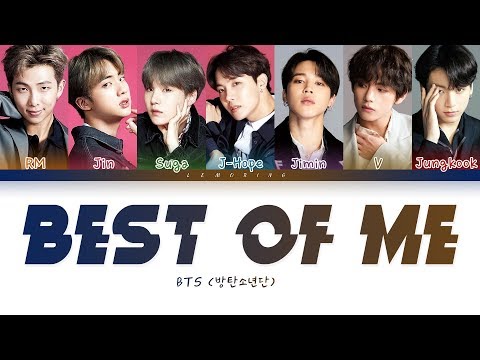 Best Of Me Bts Letras Com