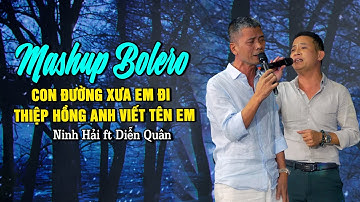 Mashup Bolero Con Đường Xưa Em Đi - Thiệp Hồng Anh Viết Tên Em - Ninh Hải ft Diễn Quân Song Ca