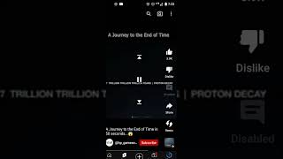 a journey to the end of time in 50 seconds 😱