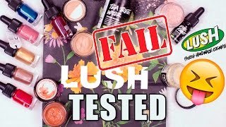 LUSH Cosmetics MAKEUP Tested | FAIL