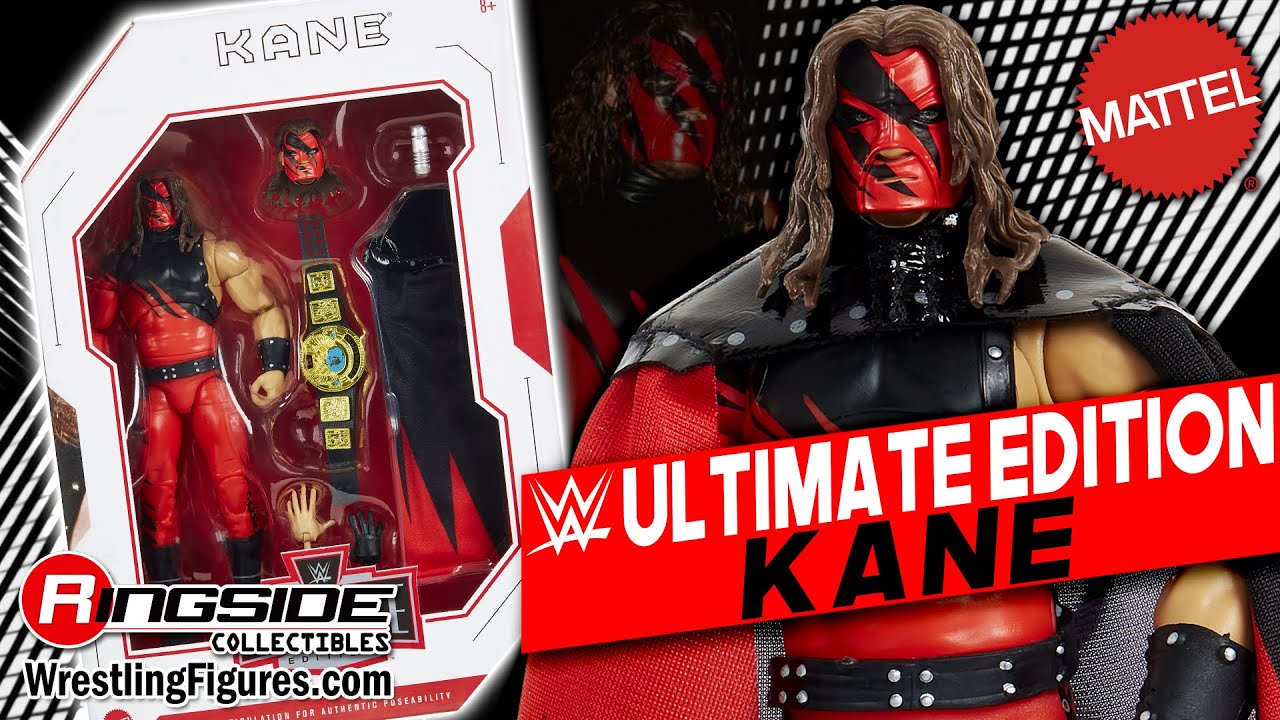 新品　未開封　WWE Kane フィギュア Ultimate Edition Amazon.com: Mattel Ultimate Edition Kane Action Figure, 6
