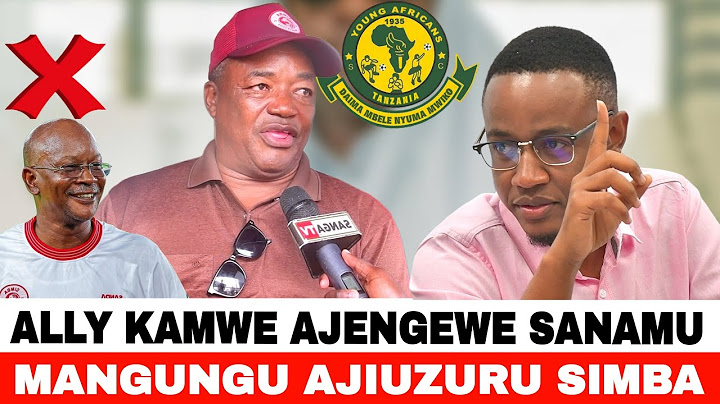 BABA WA ALLY KAMWE AOMBA ALLY KAMWE AJENGEWE SANAMU JANGWANI / MANGUNGU AJIUZURU KUFUNGWA NA YANGA