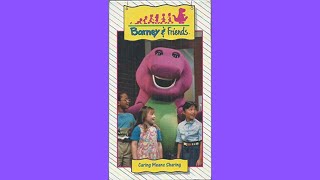 Barney | Caring Means Sharing | VHS, 1992