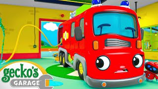 Fire Truck Fun | Gecko's Garage | Cartoons For Kids | Toddler Fun Learning