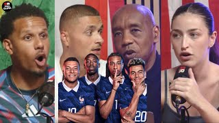 English fans REACT to France 2-0 Morocco