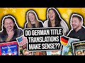 Funny German Translations of Christmas Movie Titles (Quizzing Americans) ft. Deana and Phil