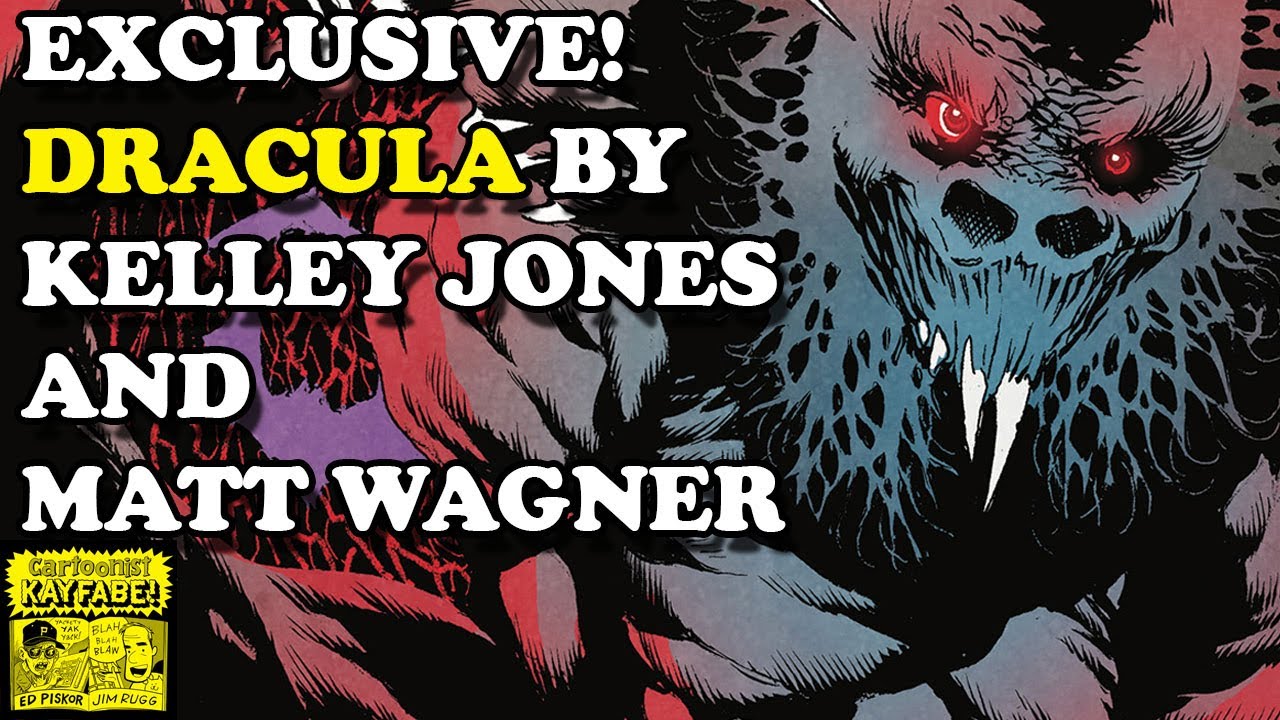 EXCLUSIVE FIRST LOOK! DRACULA by MATT WAGNER and KELLEY JONES!