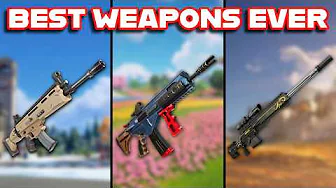 Fortnite's BEST WEAPONS EVER in their PRIME (pre-nerf)...