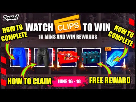 How To Complete Watch Clip To Win Booyah Tv New Event How To Complete Watch Clip To Win Booyah Tv New Event