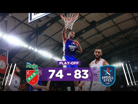 Play-Off Final Serisi - Pınar Karşıyaka (74-83) Anadolu Efes